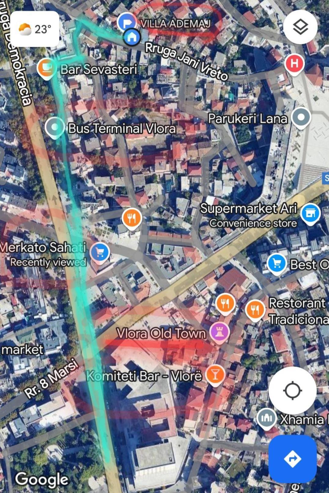 Vlorë Guest Room Near Historical Center מראה חיצוני תמונה